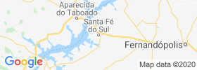 Santa Fe Do Sul map